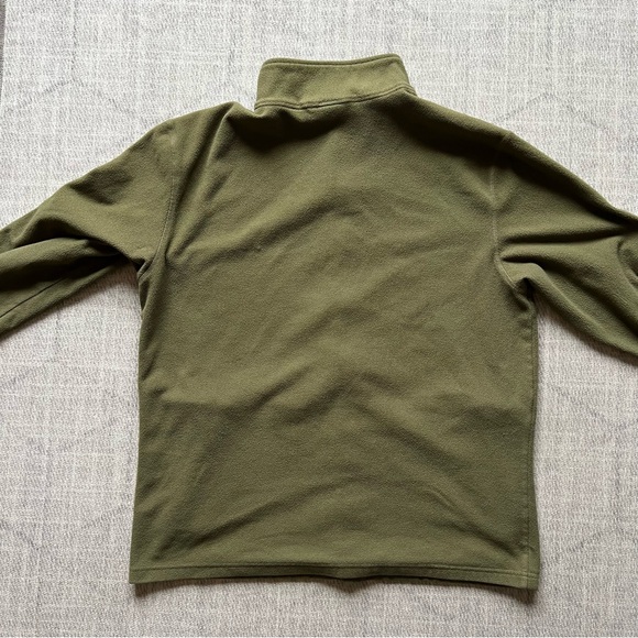 The North Face Men’s Green Outdoors Winter Fleece Zip Up Jacket LARGE - Picture 5 of 11